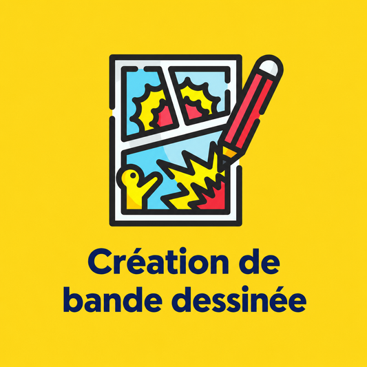 Le Tournesol- Création de bandes-dessinées